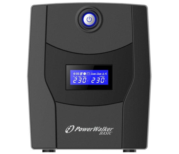 Power Walker LINE-INTERACTIVE (2200VA/1320W, 4x PL, LCD, AVR) - 544654 - zdjęcie 2